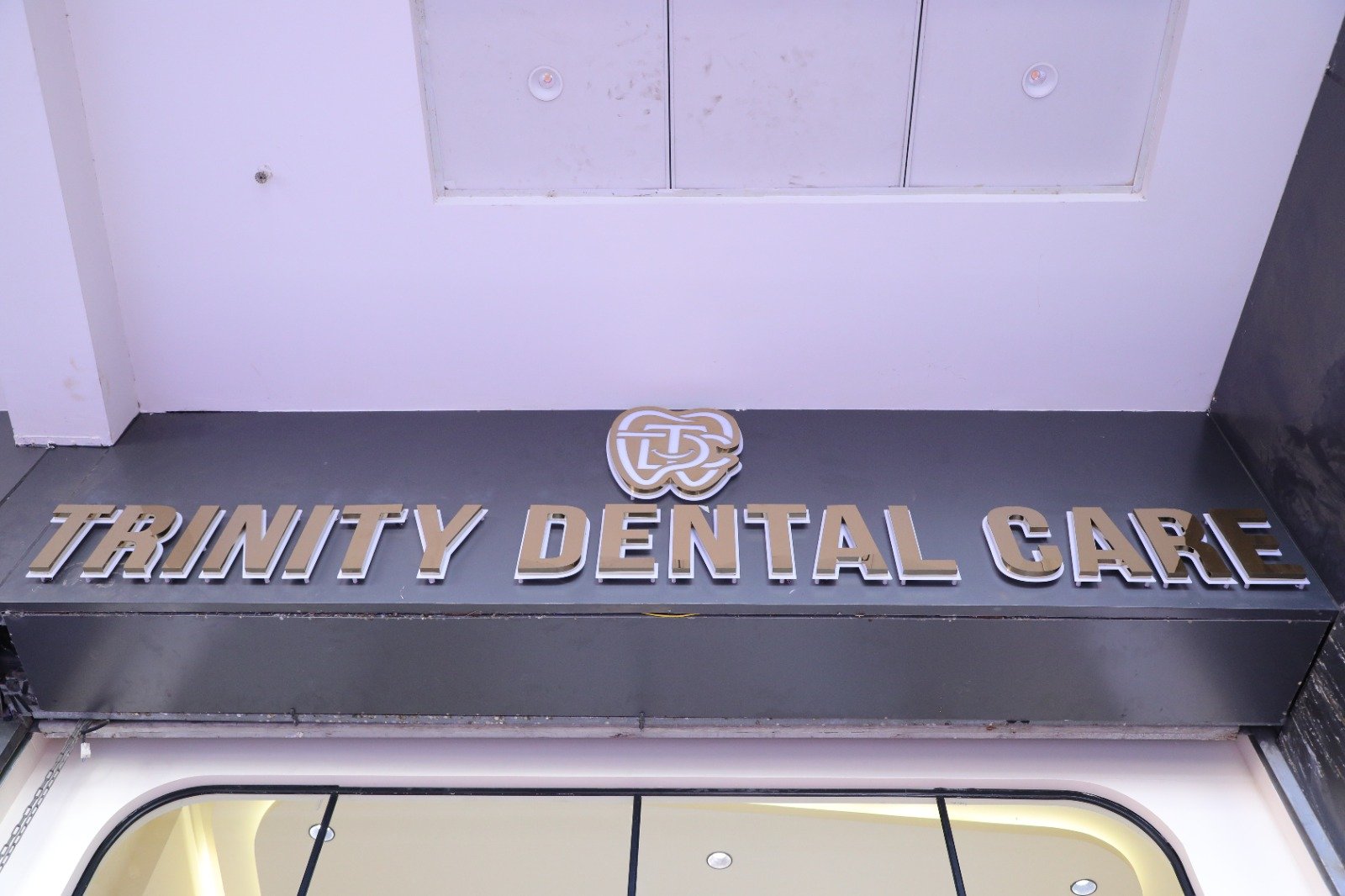 Modern dental clinic setup at Trinity Dental Care Rajkot